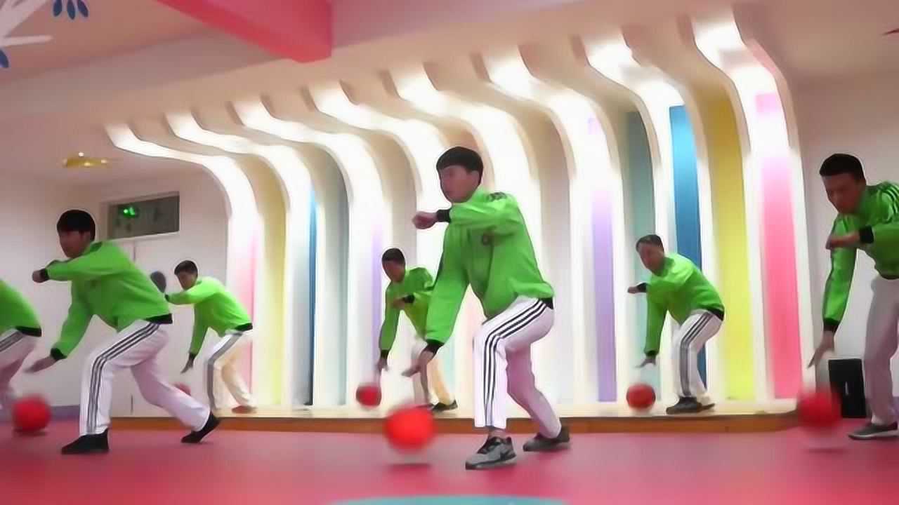 篮球操视频篮球操教学示范幼儿园老师必备_高清