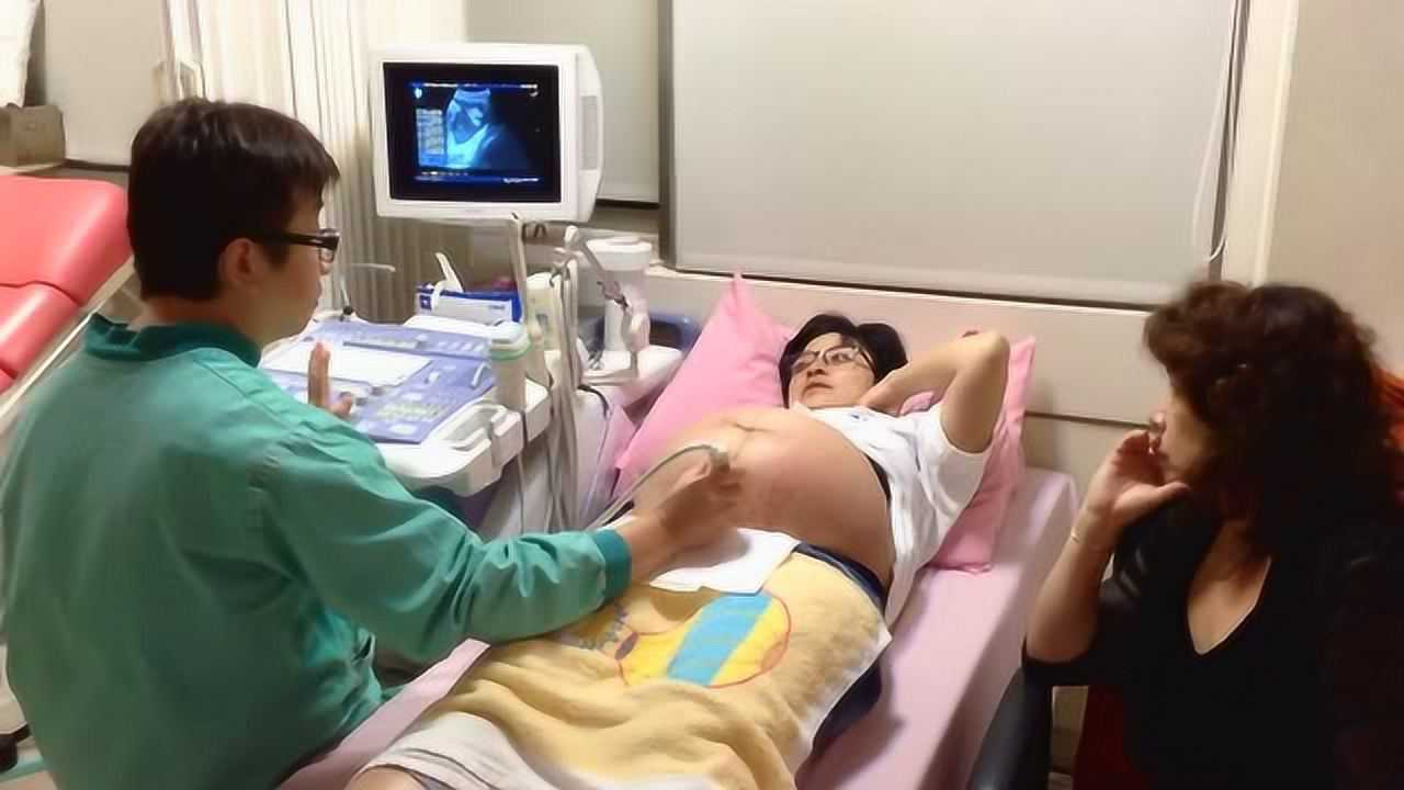 孕期第39周临产B超检查，医生讲得很详细，还能看到宝宝飘发！_高清