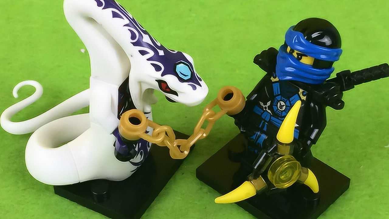 乐高幻影忍者杰拿着双截棍武器积木玩具_高清1080p在线观看平台_腾讯