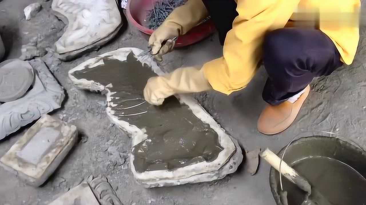 工艺品倒模全过程你见过吗?能批量生产_腾讯视频