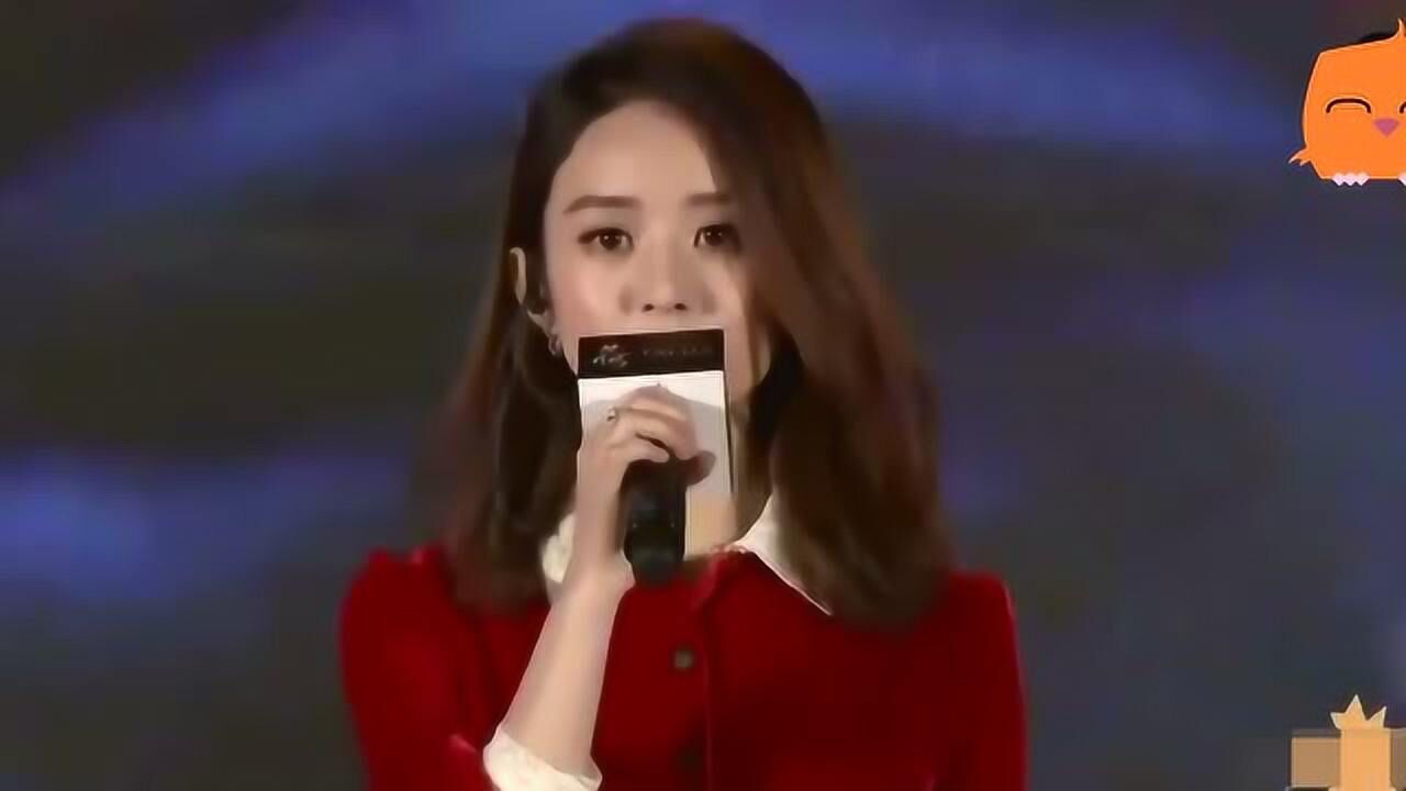 赵丽颖你人美演技好唱歌还这么好听,最后跟张碧晨合唱美爆了_高清1080P在线观看平台_腾讯视频