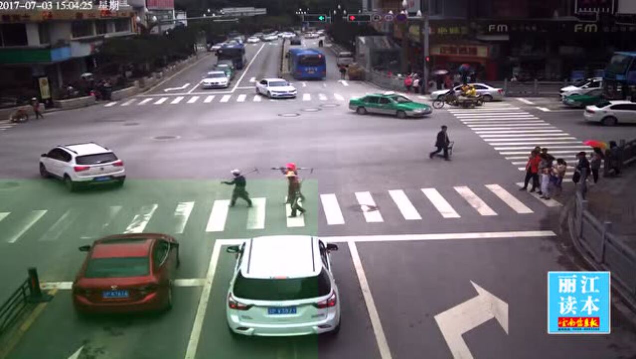 各路口监控视频_高清