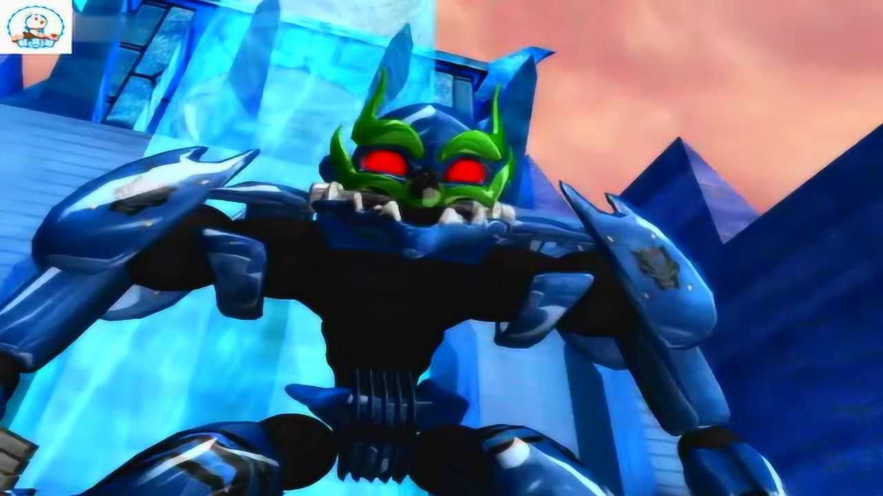 洛洛历险记蓝毒兽自夸不惧怕两大机战王还让他们许下诺言