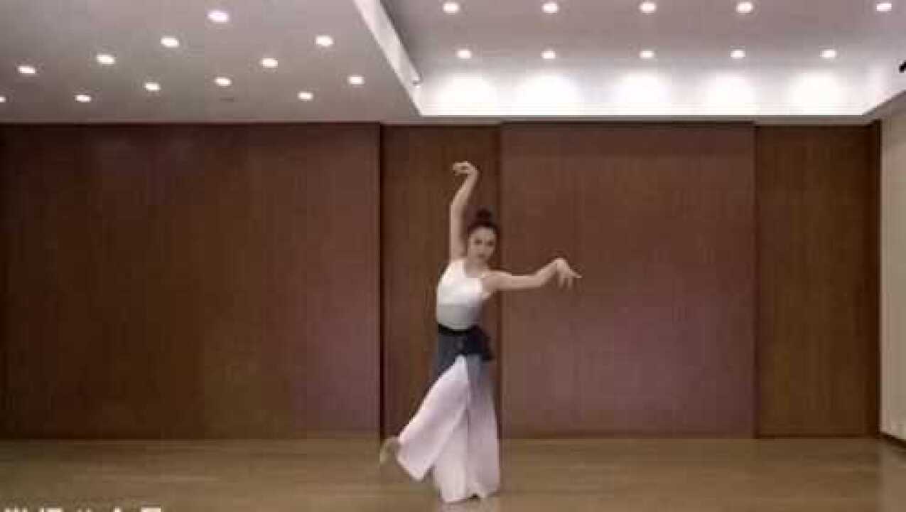 古典舞女子独舞《弄情》起舞弄清影，很美丽_高清1080P在线观看平台_腾讯视频