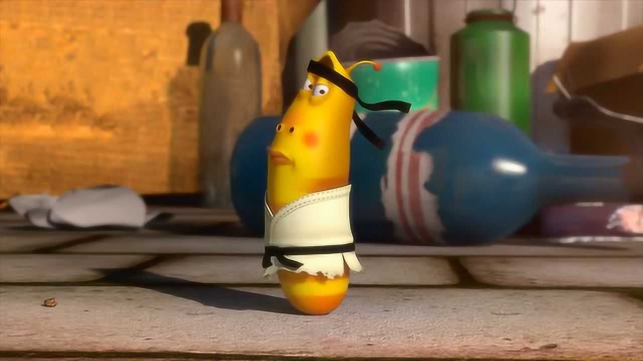 爆笑虫子猛如牛的蜗牛被拔毛后怂得像头猪