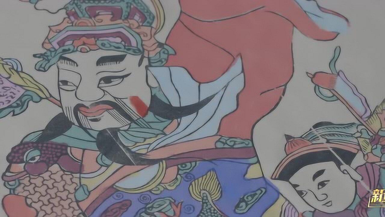 纸上的年味-梁平年画