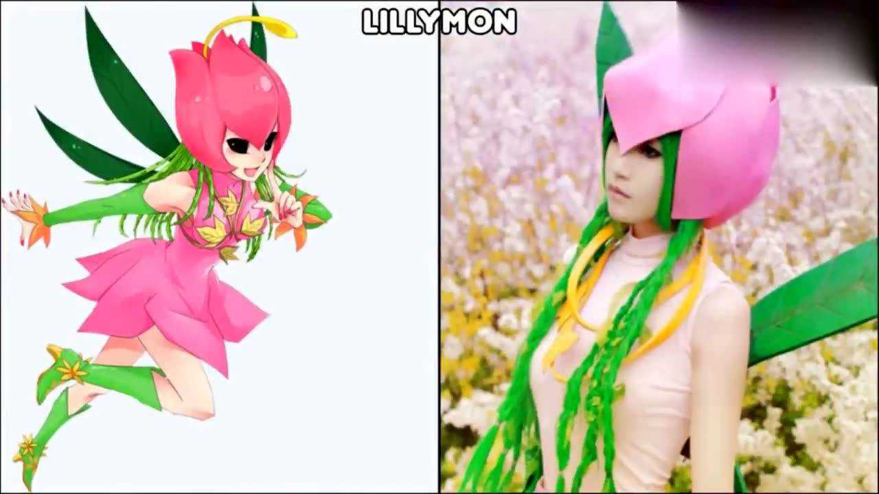小时候看的数码宝贝真人版什么样天女兽天使兽简直神还原