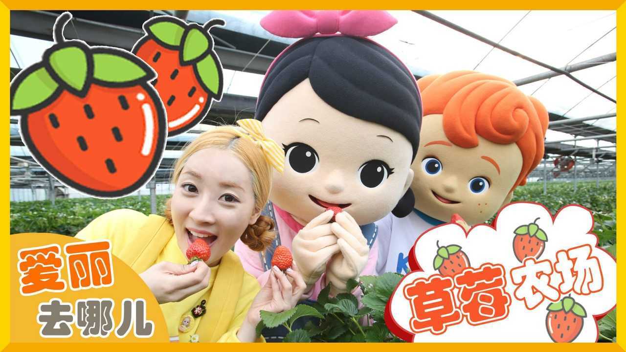 [爱丽去哪儿] 跟着爱丽摘草莓制作冰淇淋