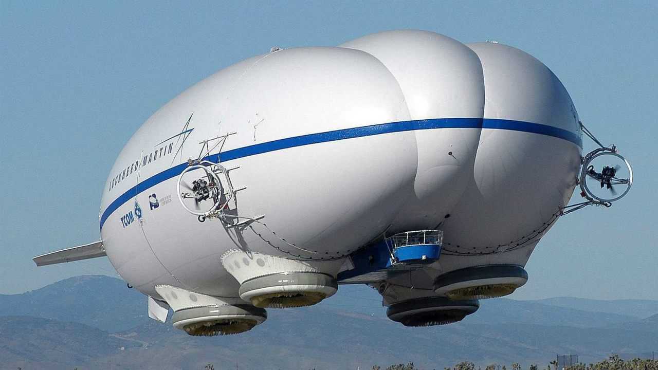 洛克希德马丁公司的神器,拥有巨大运输能力的p791气垫飞艇