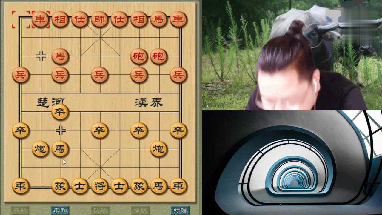 雷疯讲棋:吃啥士啊,吃炮后多两个大子,很奇怪