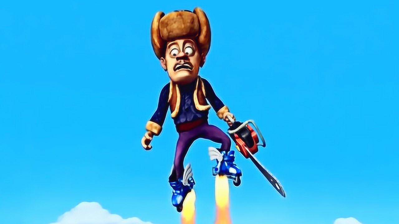 光头强又贪便宜,花88元买了高科技火箭靴,飞人梦想马上实现了!