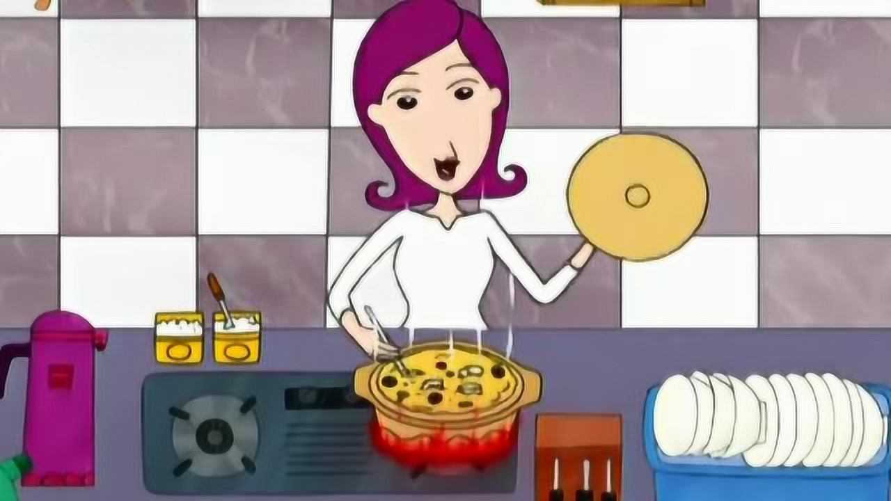 大耳朵图图妈妈做饭的样子真是太有趣了吧