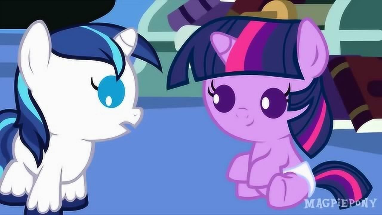 小马宝莉番外篇小时候的紫悦把哥哥变小啦