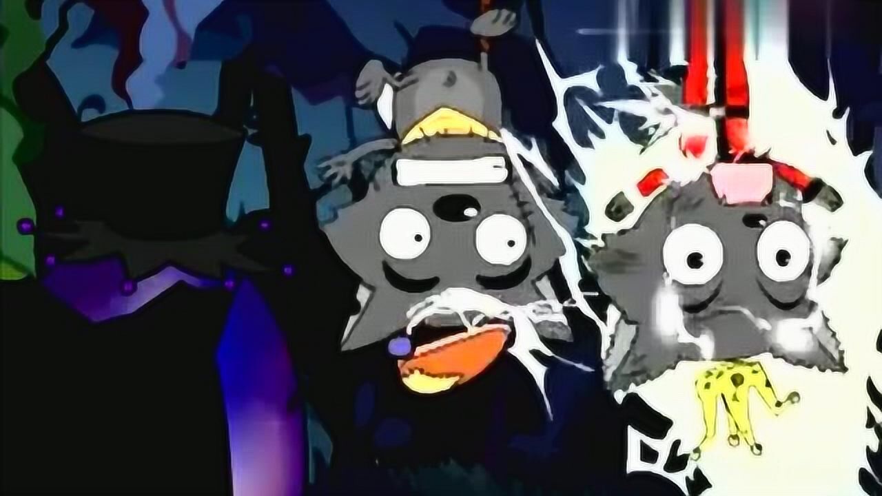 古古怪界:黑大帅收灰太狼和红太狼做手下