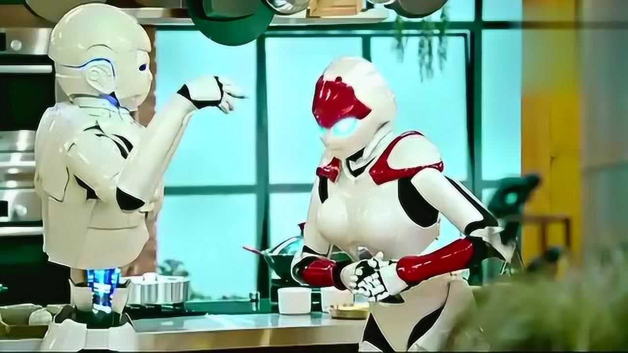 澳门风云3机器人也会撩妹恋爱了看到女机器人都流鼻血了