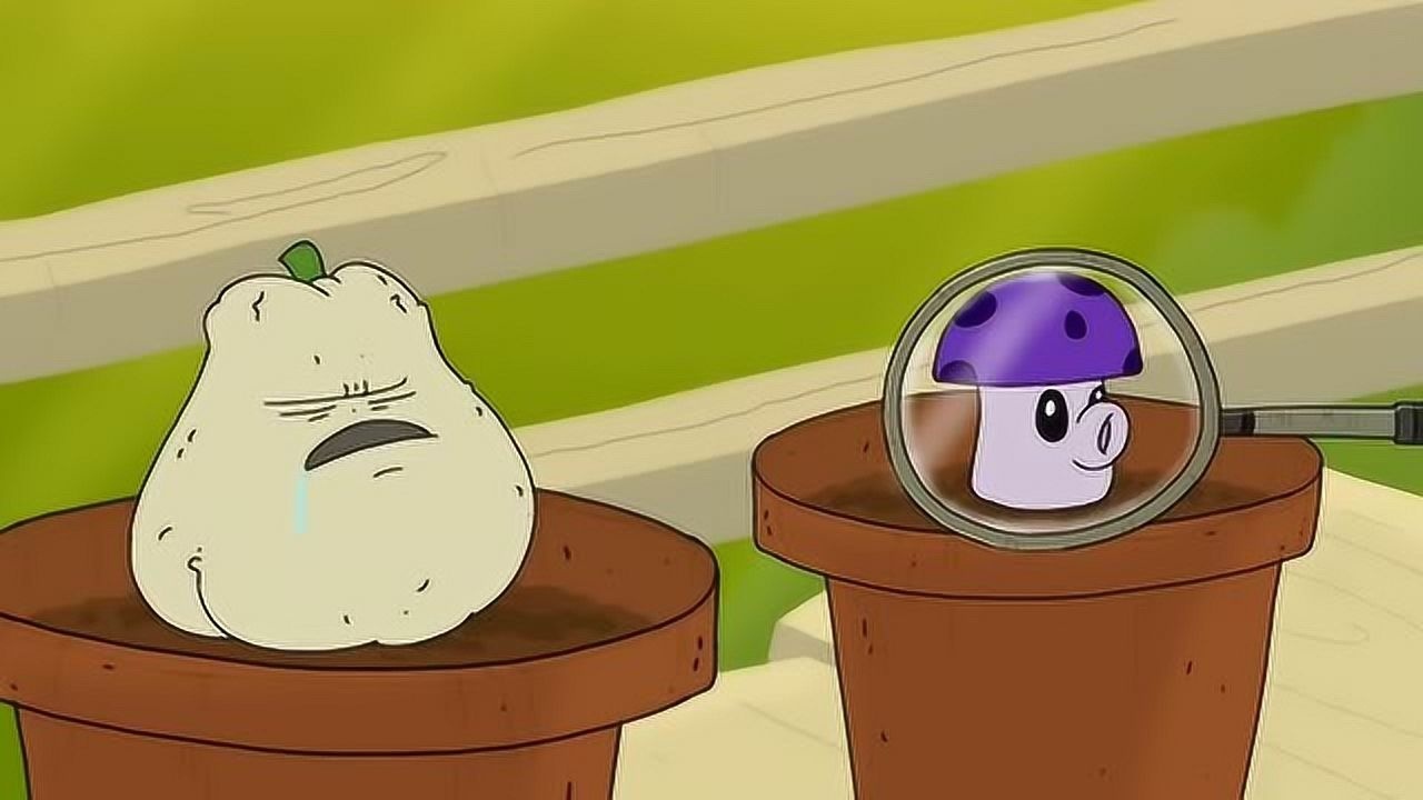 小喷菇的一生是怎样度过的?pvz2游戏动画