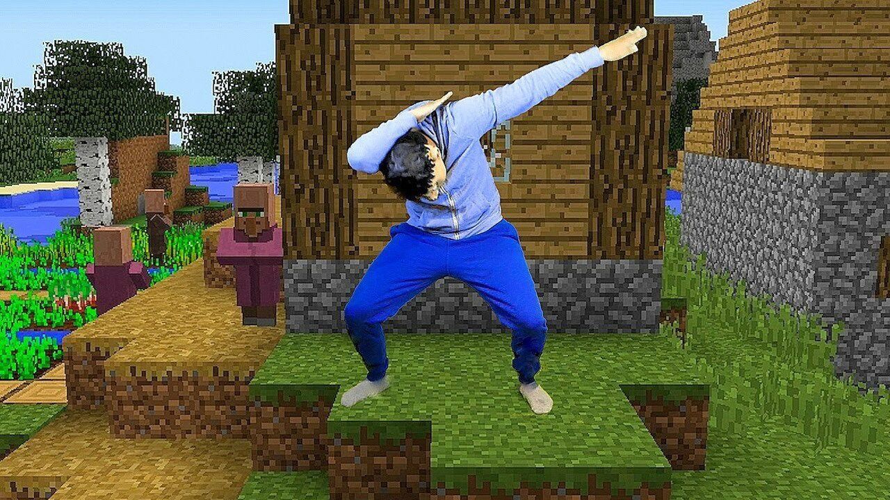 我的世界史蒂夫的现实生活真人版