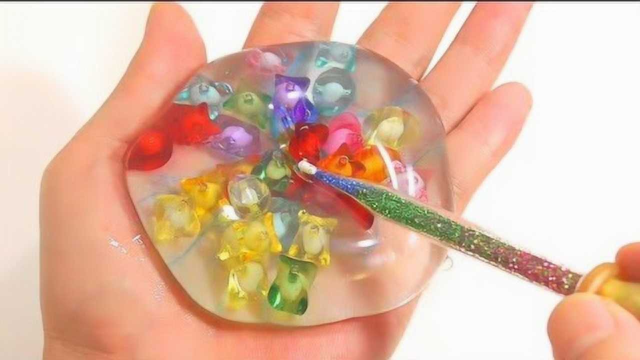 创意手工小制作:水母卵玩具玩具