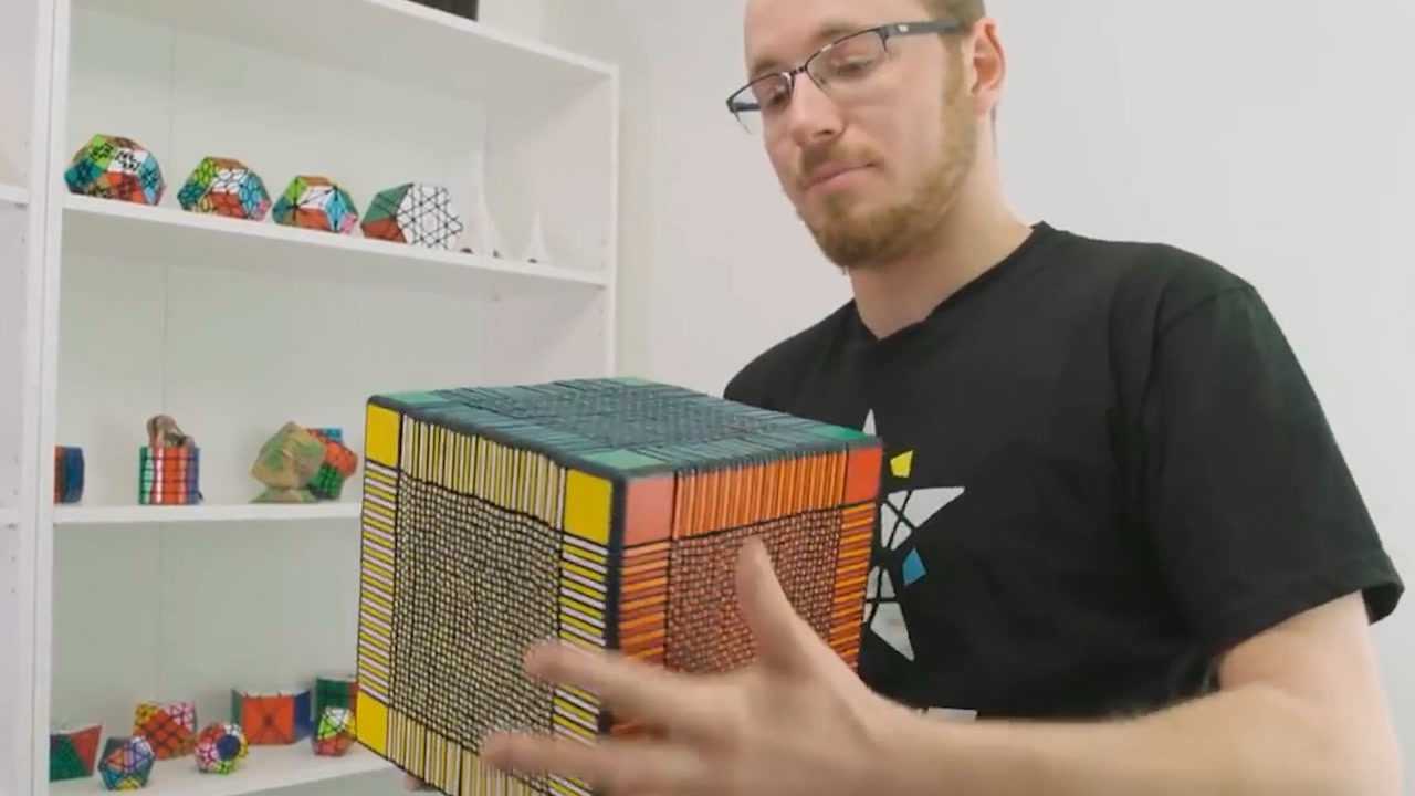 yoo视频精选世界上最难的魔方33阶售价11万元你用多久时间复原它