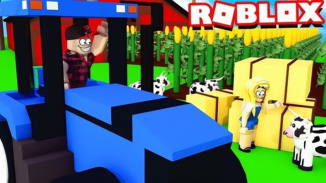 小飞象解说 Roblox收获模拟器 模拟农场升级!我又买了一块地!