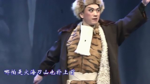 京剧样板戏《智取威虎山》选段穿林海跨雪原傅希如演唱