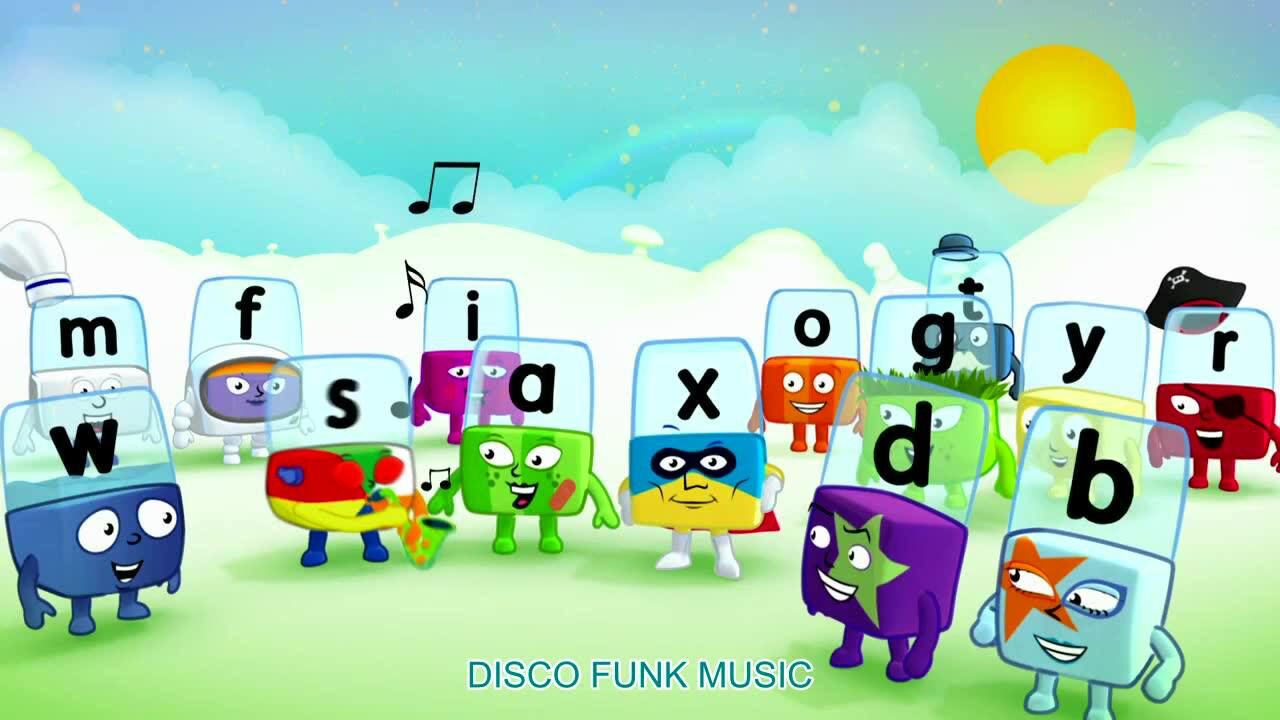 超清 自然拼读alphablocks字母积木 第一季09