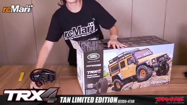 开箱 Traxxas TRX4 D110限量骆驼杯黄版