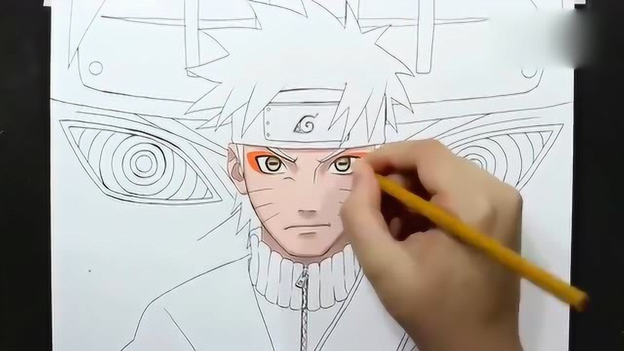 火影忍者:画师mayara rodrigues画的仙鸣!超帅!