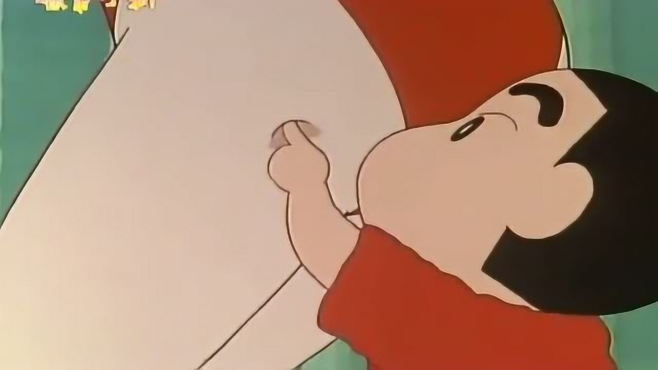 蜡笔小新,美冴试穿泳衣,小新说她长胖了