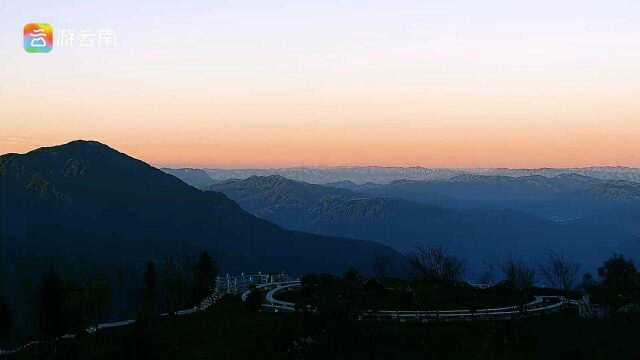 轿子雪山的清晨