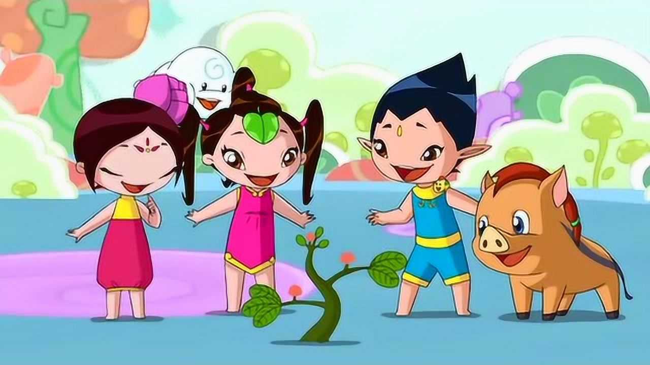 云朵宝贝:含羞草开的花好漂亮啊!