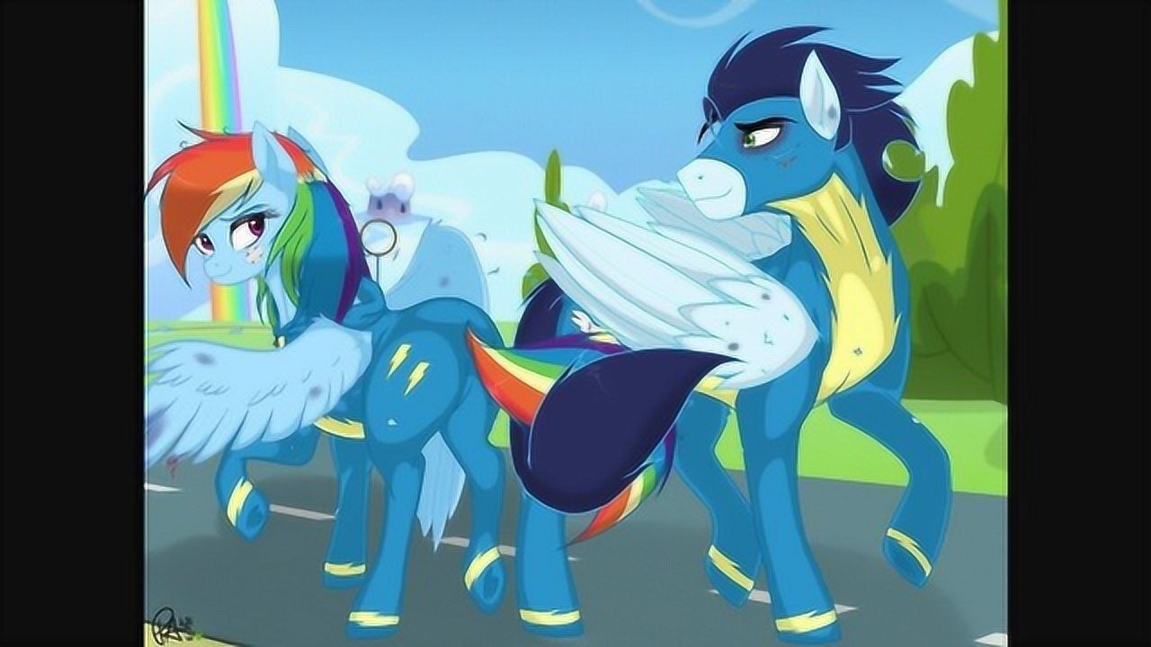 酷毙了!你没见过的小马宝莉云宝和高飞的成长记录特辑