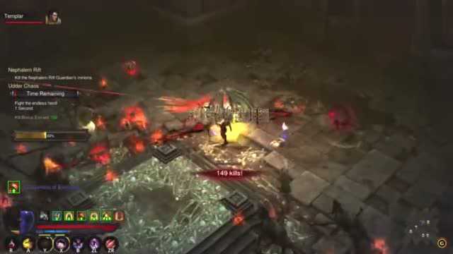 实机试玩Switch版暗黑破坏神3(Diablo3)