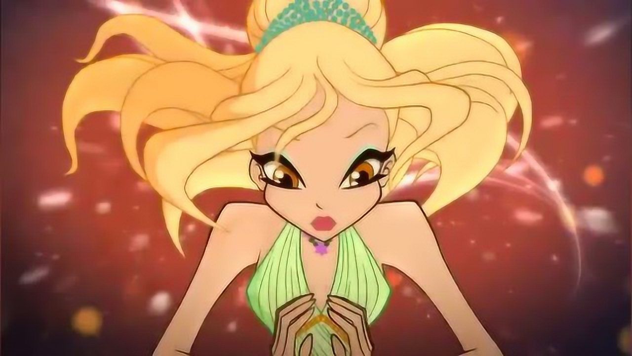 魔法俏佳人怪兽抓走蕾儿了戴芬妮看到情急之下变身成功