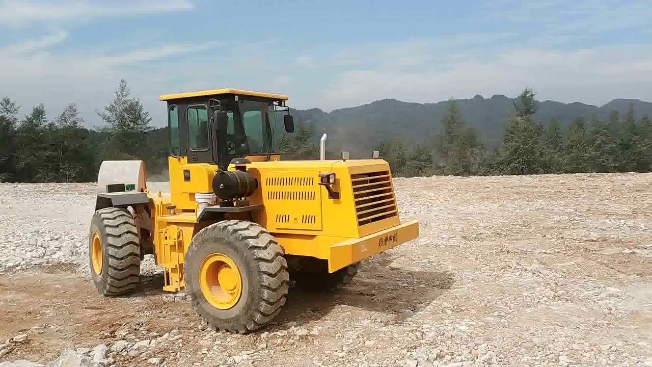 冲击式压路机冲击压实梅花碾施工教学视频