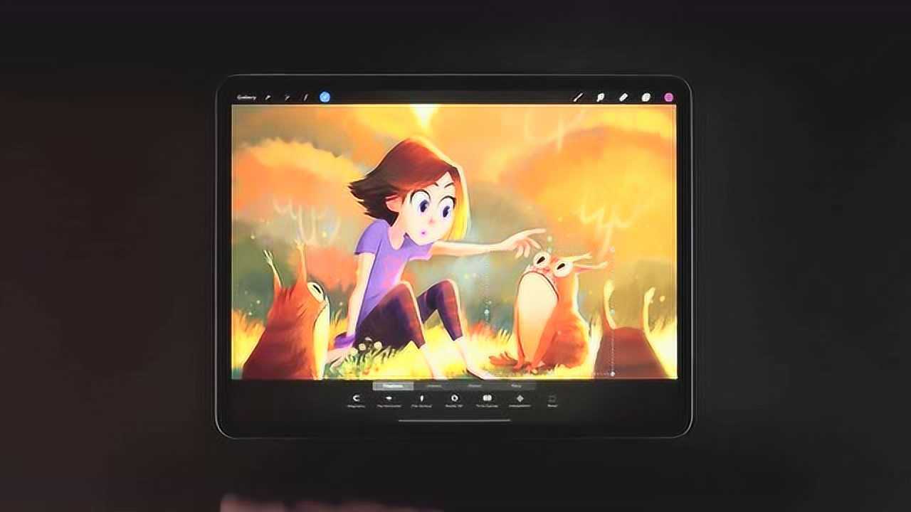 Procreate官方教程#如何使用自由变换_腾讯视频