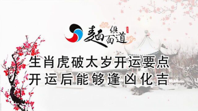 2019年生肖虎破太岁开运要点:开运后能够逢凶化吉!