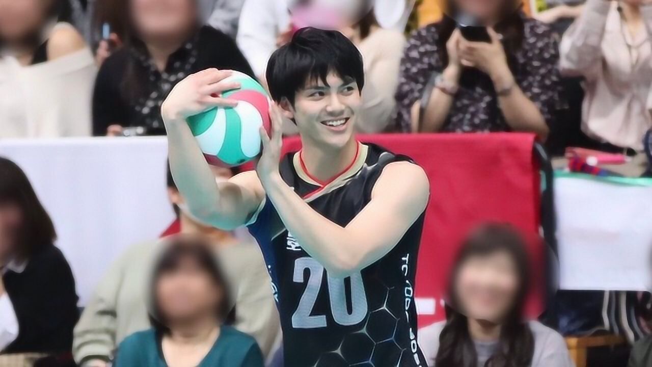川口太一!日本春高最佳自由人,现实版的排球美少年!