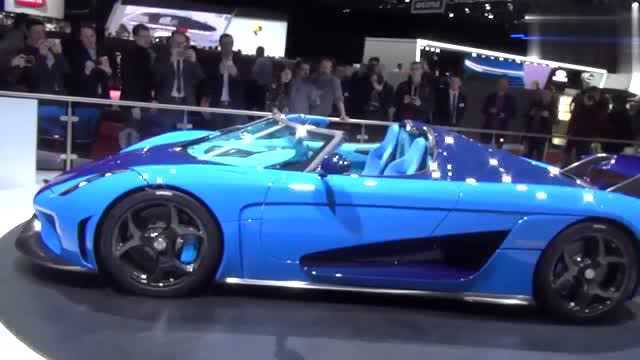 2019款科尼赛格Regera Elegance实拍,车身变形那刻才是惊艳开始