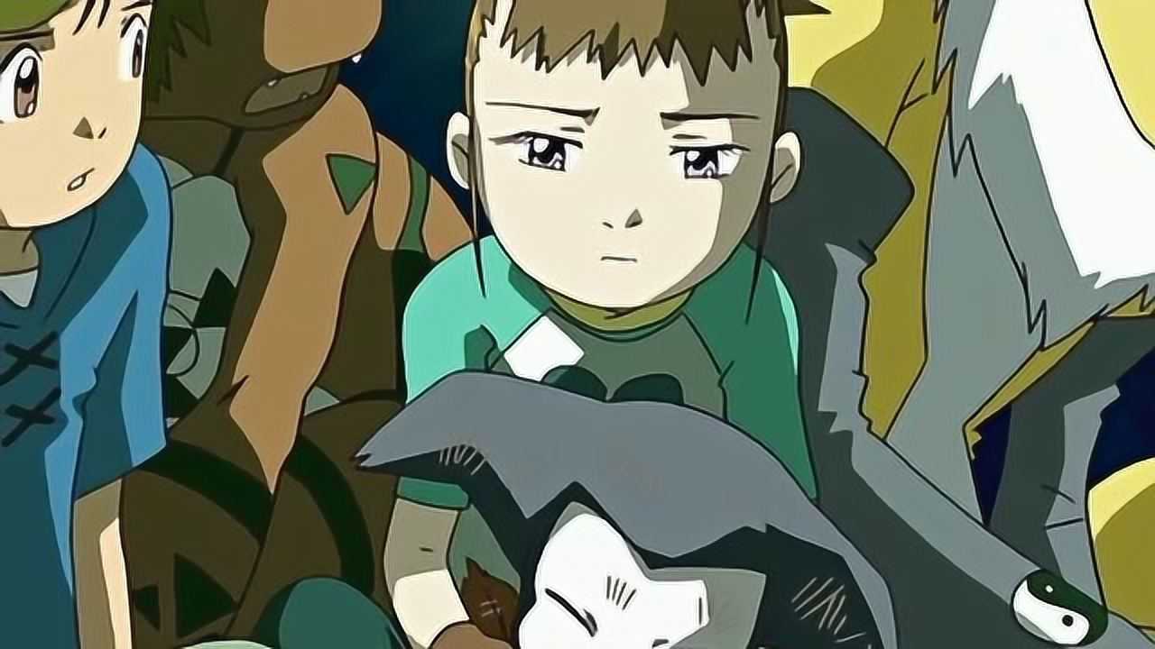 数码宝贝03秋山辽和留姬回来的及时和启人一起进入方舟