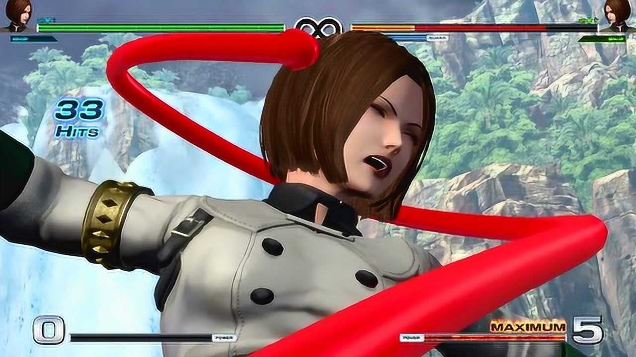 拳皇14 唯一一位用鞭子的女神 薇普 是不是很漂亮