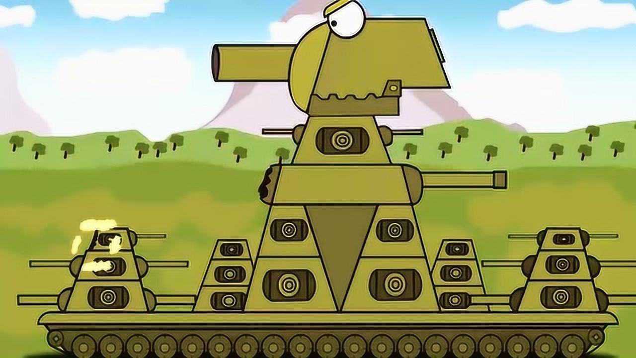 坦克世界:利维坦再次和kv四四对战,好厉害啊