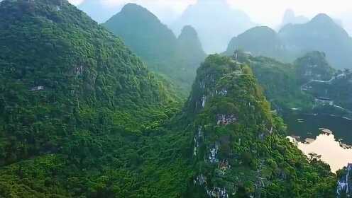 换个姿势看家乡，原来它这么美【广西】航拍广西大山，镜头下的广西地貌太壮观了_高清完整版视频在线观看_腾讯视频