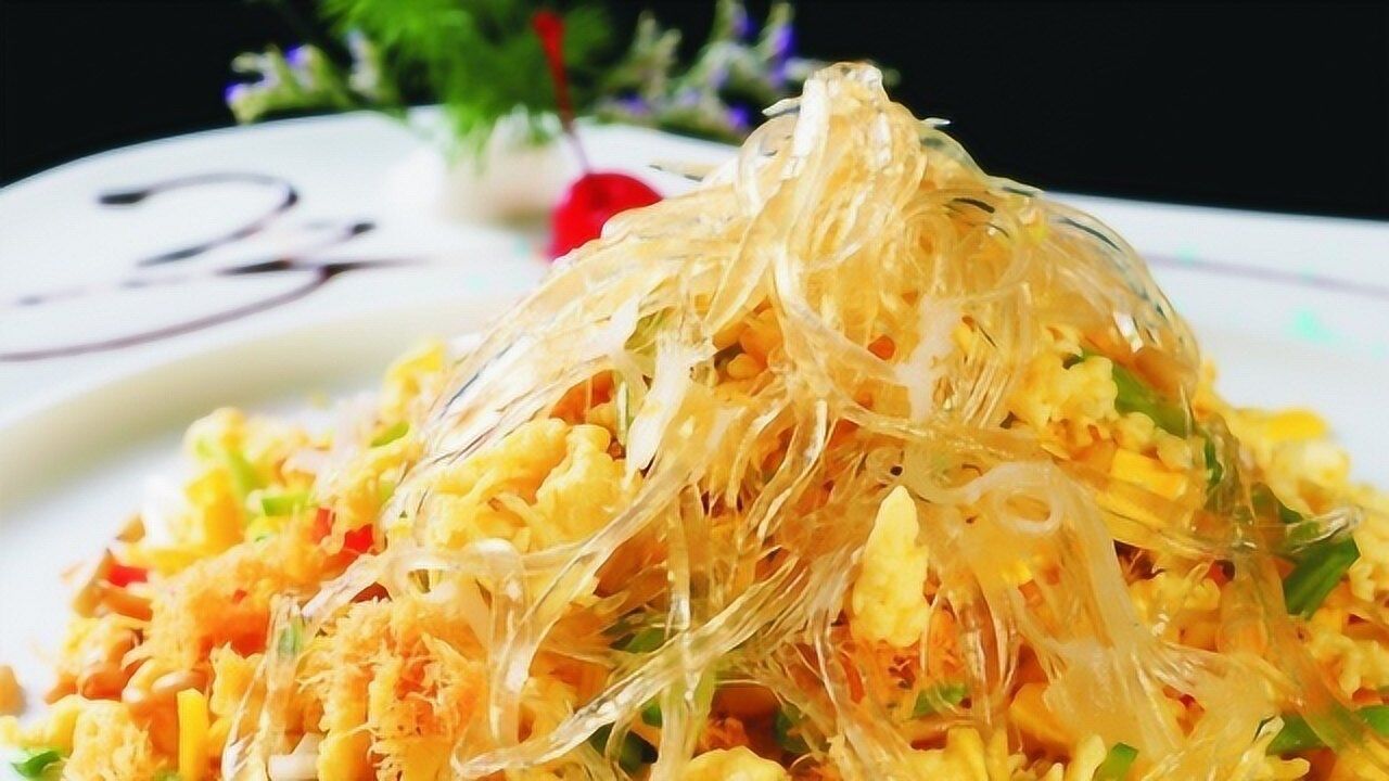 桂味招牌菜桂花炒鱼翅