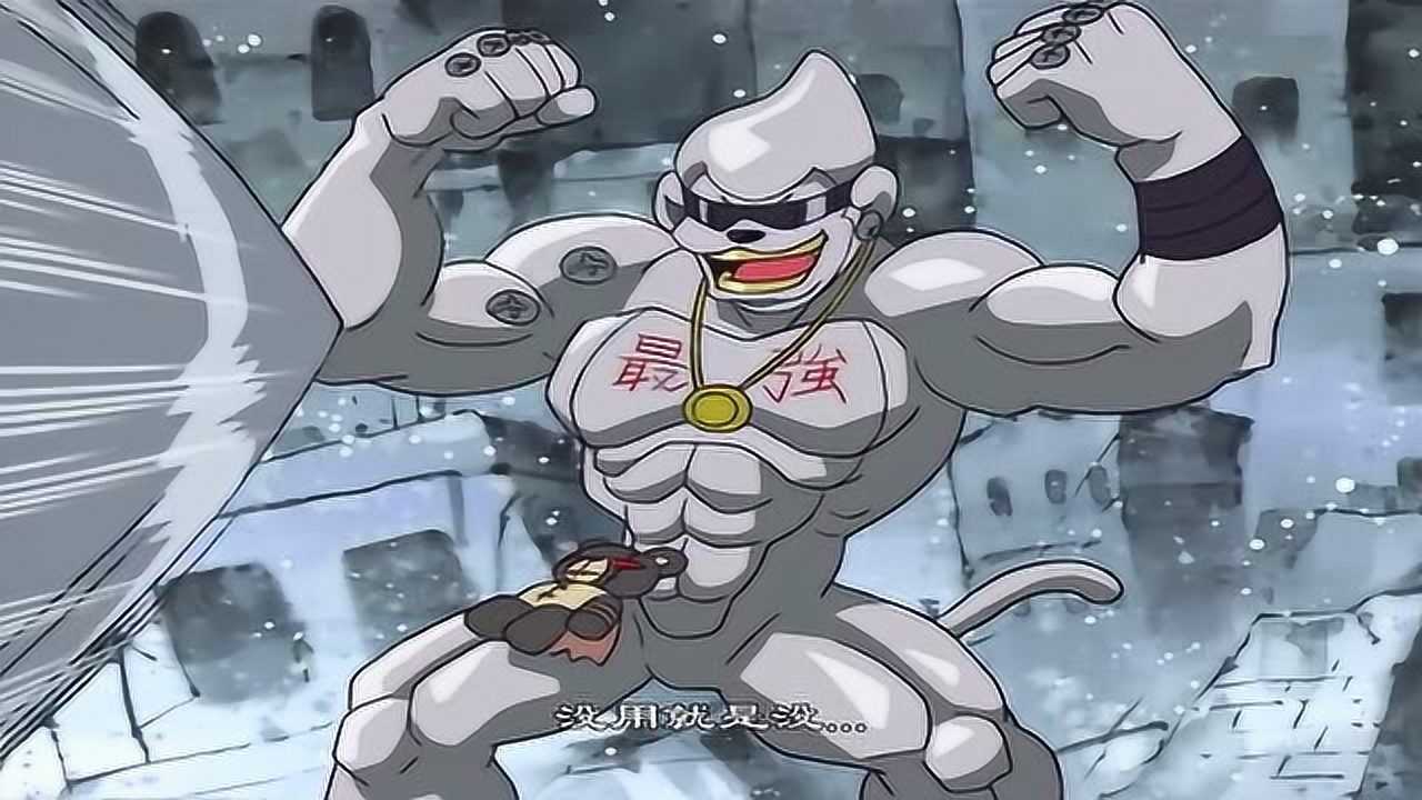 数码宝贝:钢铁猩猩兽的皮肤竟被祖顿兽一锤给劈开!这是为什么?