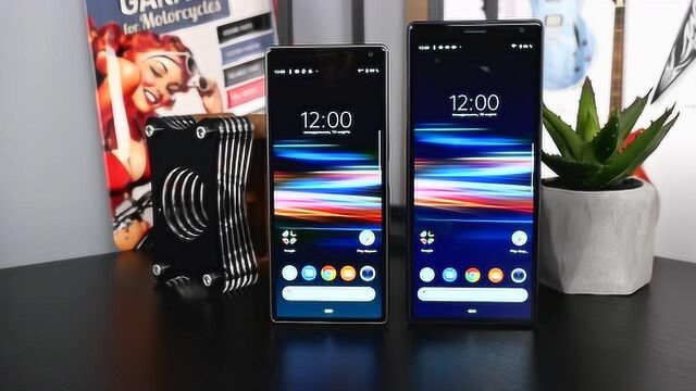 索尼 Xperia 10对比索尼 Xperia 10 Plus,这才是索尼的设计风格