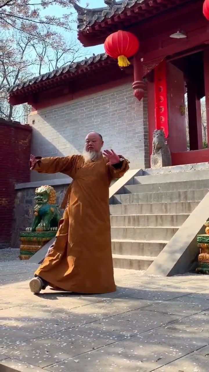 少林寺武僧团总教头  延庄师傅