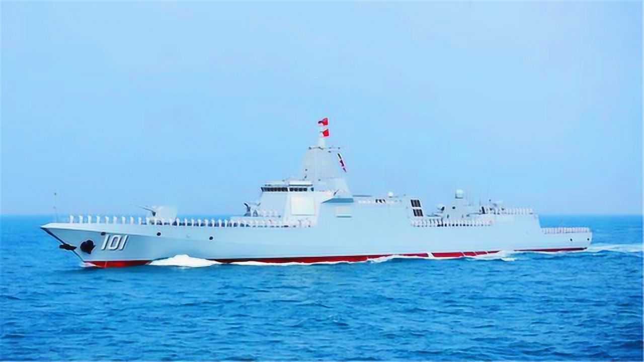 055驱逐舰数量增加,能力不逊于老美同款,这才是辽宁舰最佳伙伴