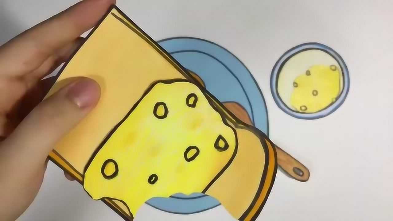 趣味定格动画,可爱的萌系面包猫!