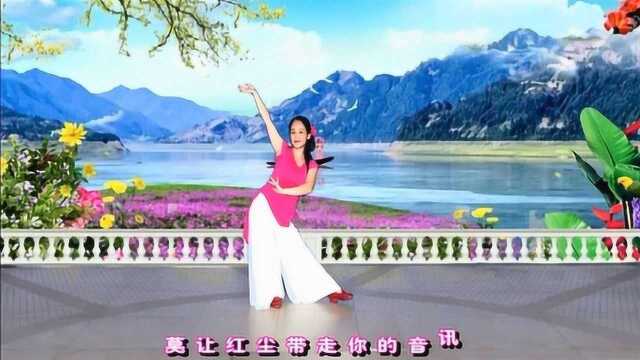 广场舞《湘女多情》舞曲柔情,舞蹈柔美